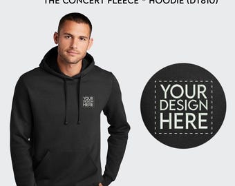Custom Embroidered Fleece Hoodie: Personalized Logo Design