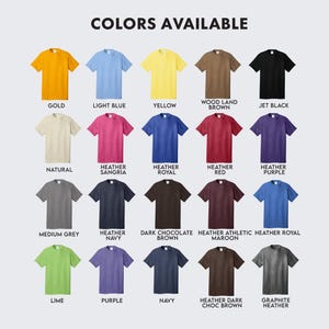 Personalized Cotton Tee: Custom DTG Printed Shirt bild 6