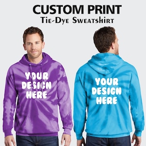 Etsy tie dye hoodie sale