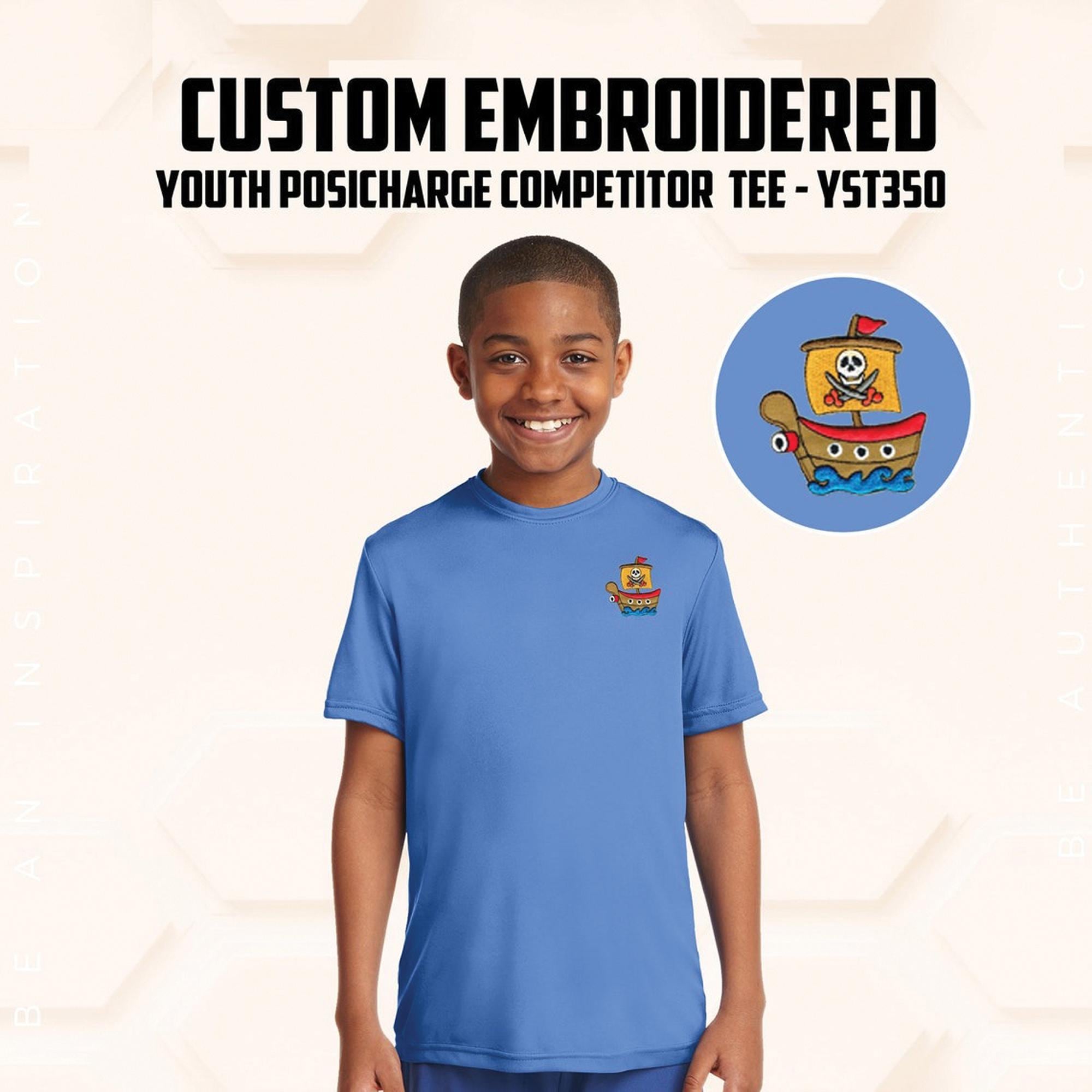 custom youth dri fit shirts