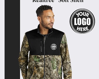 Realtree® Camo Soft Shell Jacket: Custom Embroidered Hunting Jacket