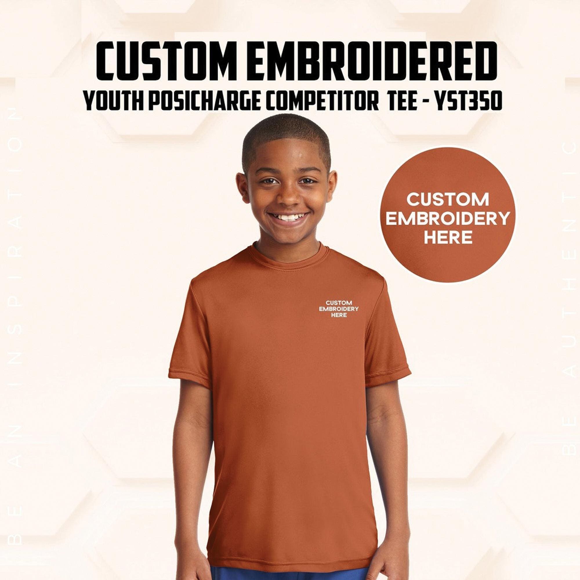 custom youth dri fit shirts