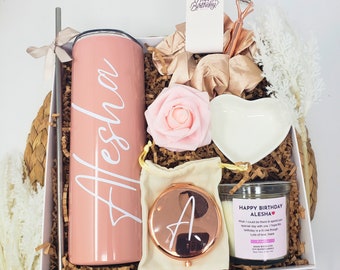 Her Birthday Gift Box Women Care Package Bestie Bday Present Best friend Birthday Gift Basket Thinking of You Gift Set Get Well Gifts Her