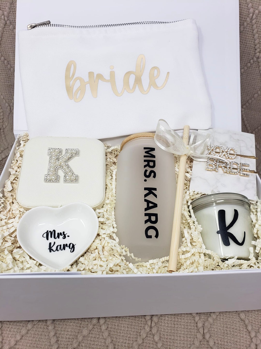 Bride to Be Gift Box Engagement Gift Box for Bride Gift Her Future Mrs ...