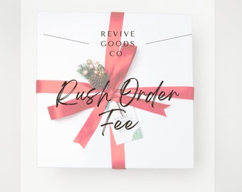 Eilauftragsgebühr für Produktion - Revive Goods Co.