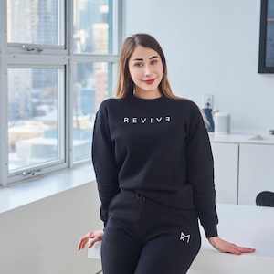 Outfit Set Loungewear Sweatshirt Jogger Sweatpants Set Women Fleece Sweatshirt Jogger Set Women Tracksuit Personalizable Travel Lounge Set