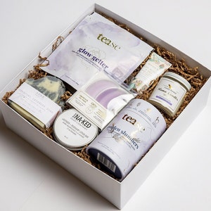Her Birthday Gift Self Care Gift Box Best Friend Care Package Mom To Be Wellness Gift Women Spa Gift Set Personalized Gift Thank you Gift