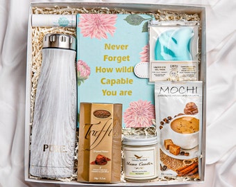 Boss Appreciation Gift Box with Water Bottle Boss Lady Gift Set Best Boss Thank You Manager Present Manager Gift Basket Travel Care Package