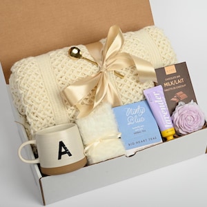 Personalized Hygge Gift Box Wellness Care Package Gift Idea Gift Basket Personalized Hygge Gift Her Self Care Gift Set Cozy Gift For Women