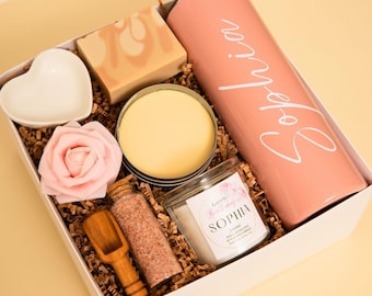 Birthday Care Package Her Bday Gift Box Women Self Care Gift Basket Personalize Birthday Present Best Friend Pamper Box Thinking Of You Gift