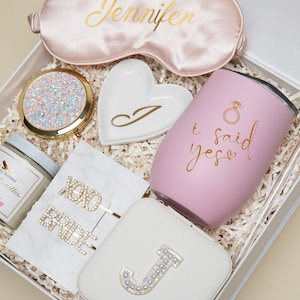 Bride Box Her Engagement Gift Bride To Be Gift Newly Engaged Gift Box Engagement Gift Future Mrs Personalized Bridal Box Her Wedding Gift
