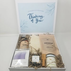 Thinking Of You Gift Basket Sympathy Gift Box Get Well Soon Sending Love and Hugs Box Cheer Up Gift Break Up Care Package for Best Friend