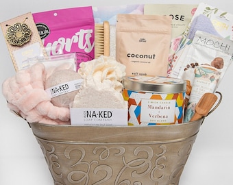 Self Care Gift Basket Care Package for Her Thinking of You Gift Get Well Soon Present Cheer Up Gift Box Best Friend Break Up Care Package