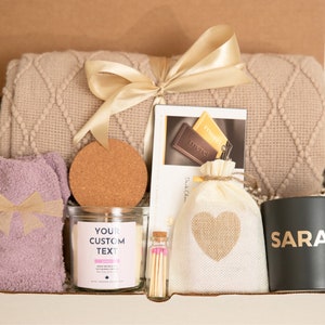 Sympathy Care Package Thinking of You Gift Cozy Hygge Gift Box with Blanket Thank You Gift Sending Love Hugs Bereavement Gift idea Grief Box