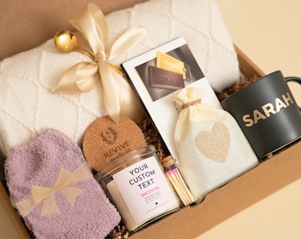Get Well Soon Gift Cozy Care Package Birthday Gift Box For Her Hygge Gift Box With Blanket Comfort Gift Thank You Gift Basket Self Care Gift
