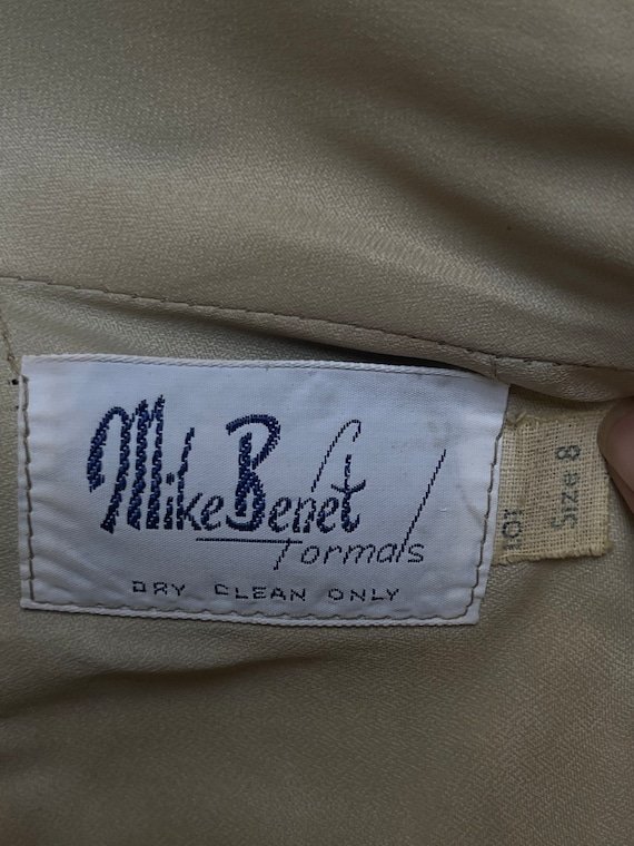 Rare 1950s - 1960s MIKE BENET OOAK Vintage Formal… - image 8