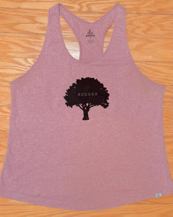 Tree Hugger Silkscreen Graphic Front Side Tank To… - image 5