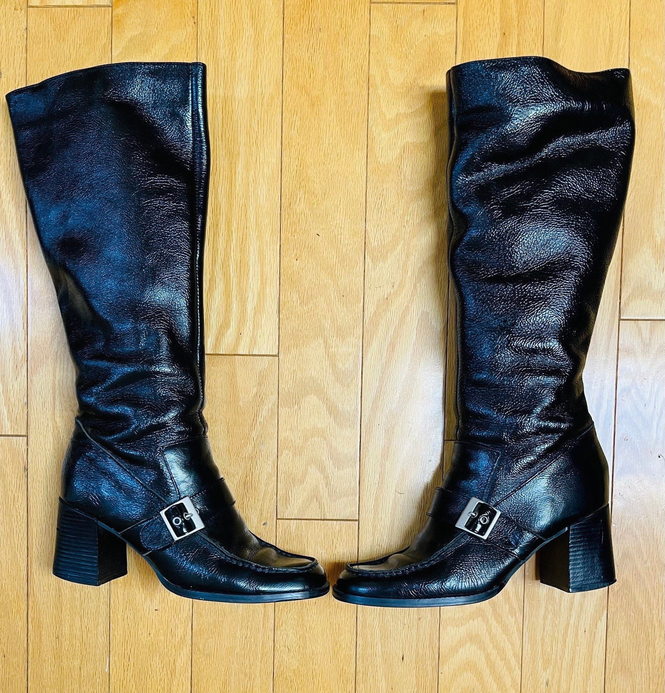 Boho Tall Boots - Etsy