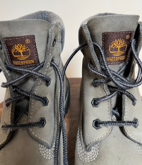 1990s Timberlands Linden Woods Boots Grey Waterpro