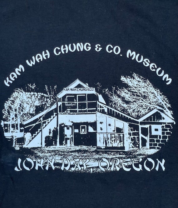 Vintage Chinese American Museum Oregon T-shirt Ch… - image 1