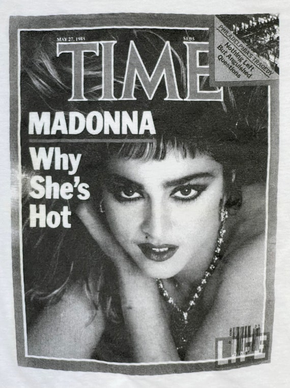 マドンナ　表紙 UK雑誌 　No1 Number One (1985) No1 - UK MAGAZINE FEBRUARY 1985