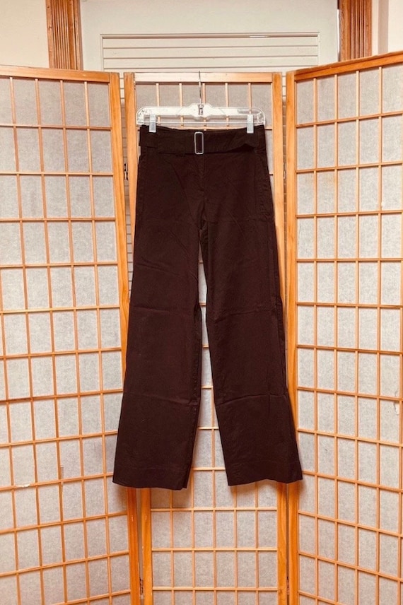 Rich Chocolate Brown Trousers elevenses Brand Anth