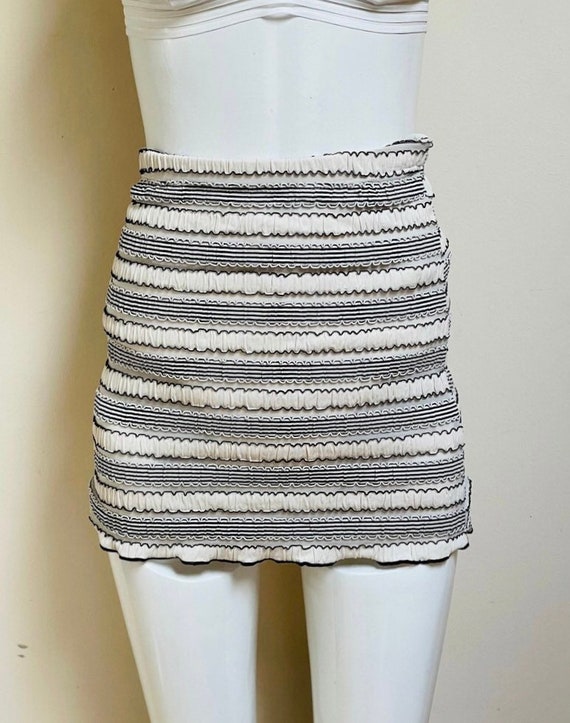 90s Mini Skirt Bandage New With Tag Sexy & Sweet … - image 1