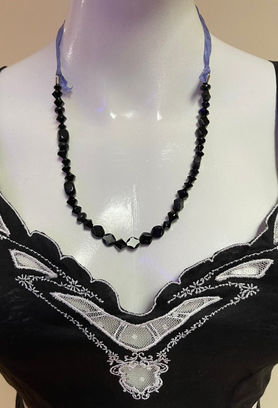 Lovely Cottagecore Imitation Obsidian Black  Beads