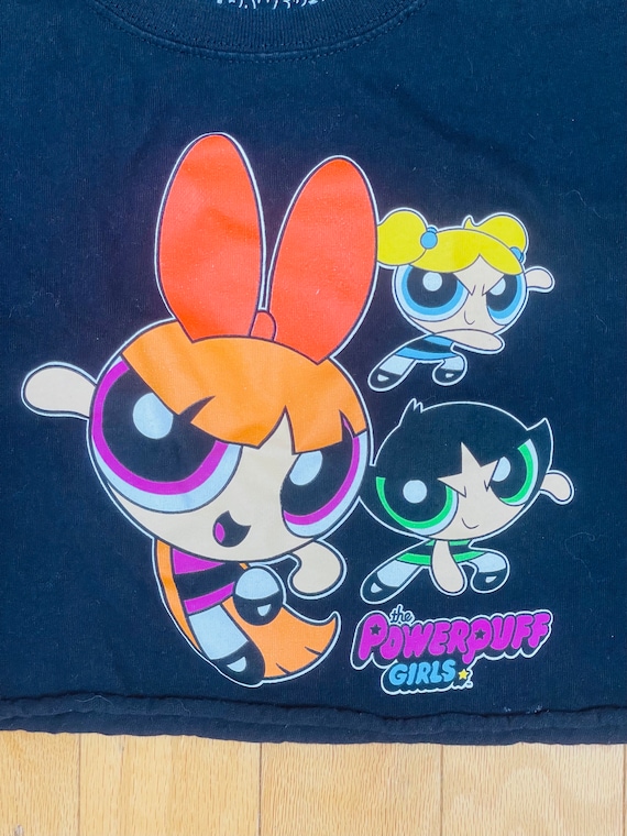 トップス VTG The Powerpuff Girls T shirt American Thrift X Powerpuff Girls Powerpuff Group Vintage T-Shirt