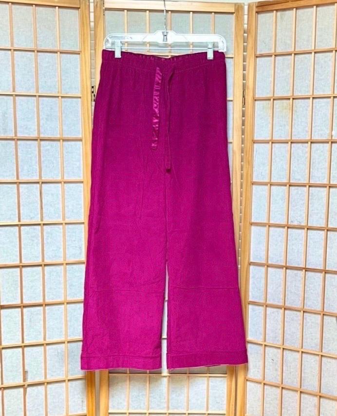 1980s Fuchsia Pink Corduroy Pants Unique Vintage Corduroy