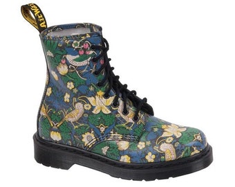 RARE Unworn Doc Marten’s x Liberty of London Collab Museum 8-Eye 1460s Pascal William Morris Unworn New Without Box Size 7 / 38