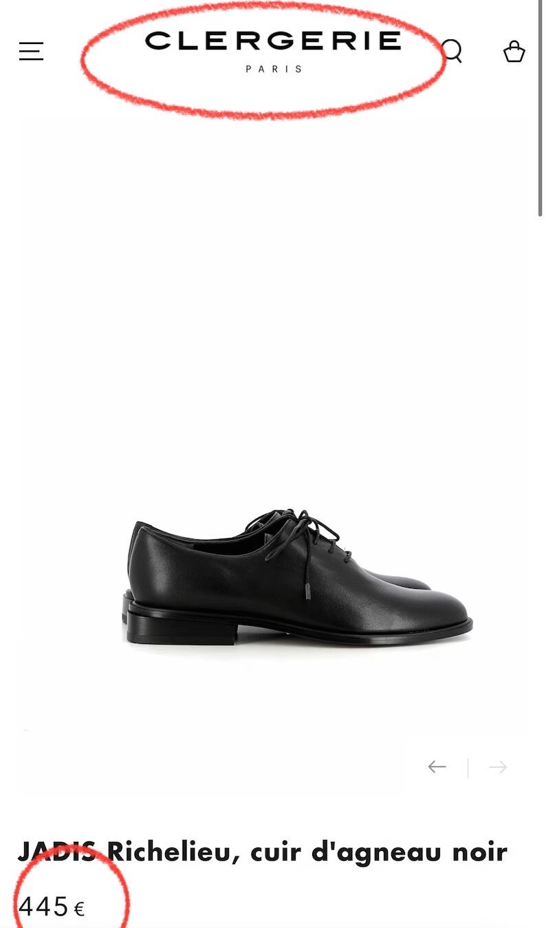 靴 Clergerie 38 2029 CLERGERIE クレジュリー レースアップシューズ 38