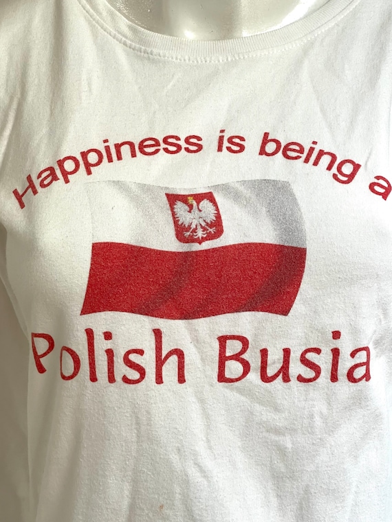 Vintage 1980s “Happiness Is Being A Polish Busia” 