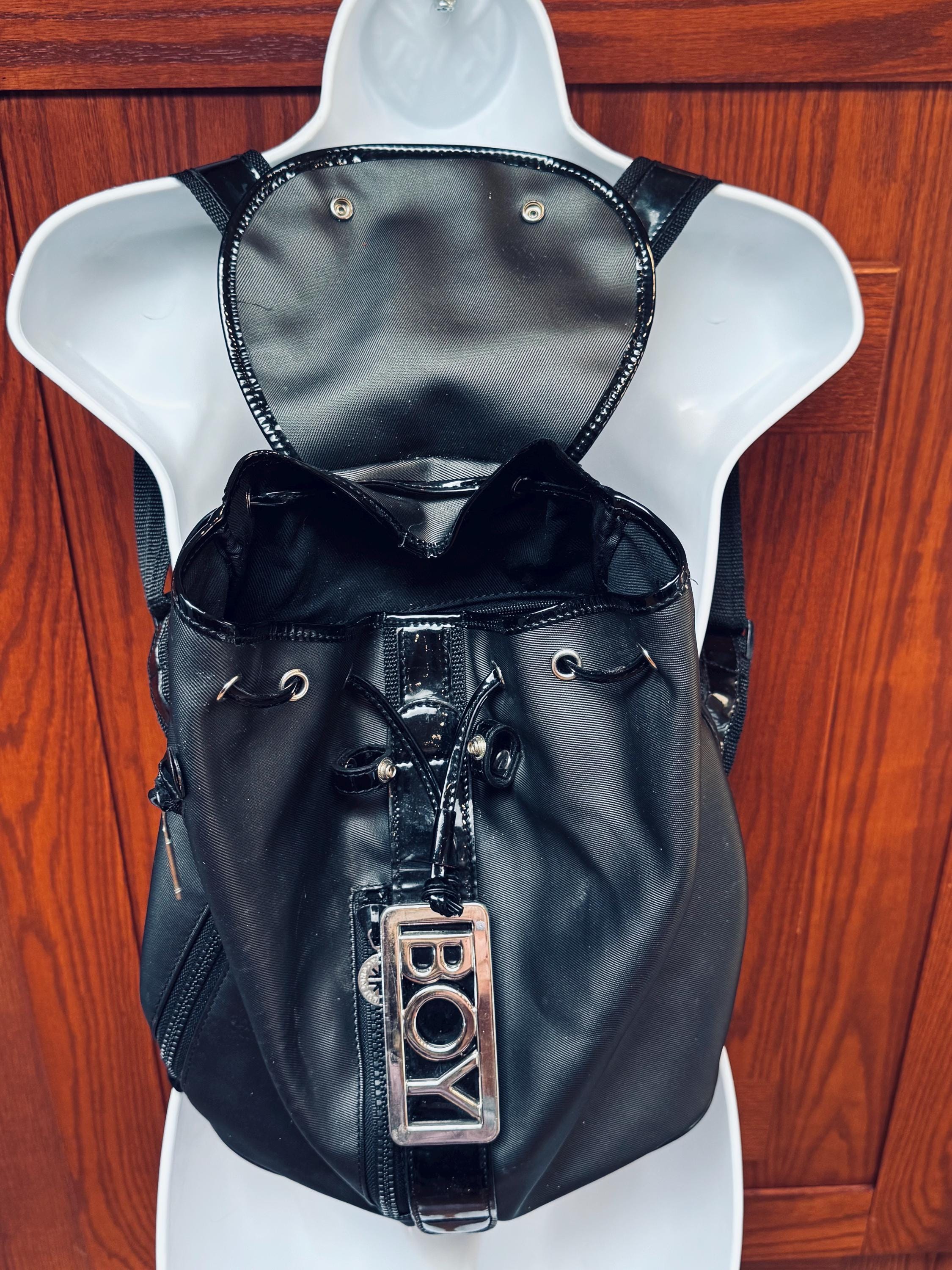 boy london leather backpack Ultra Rare BOY London Backpack/Tote Bag!