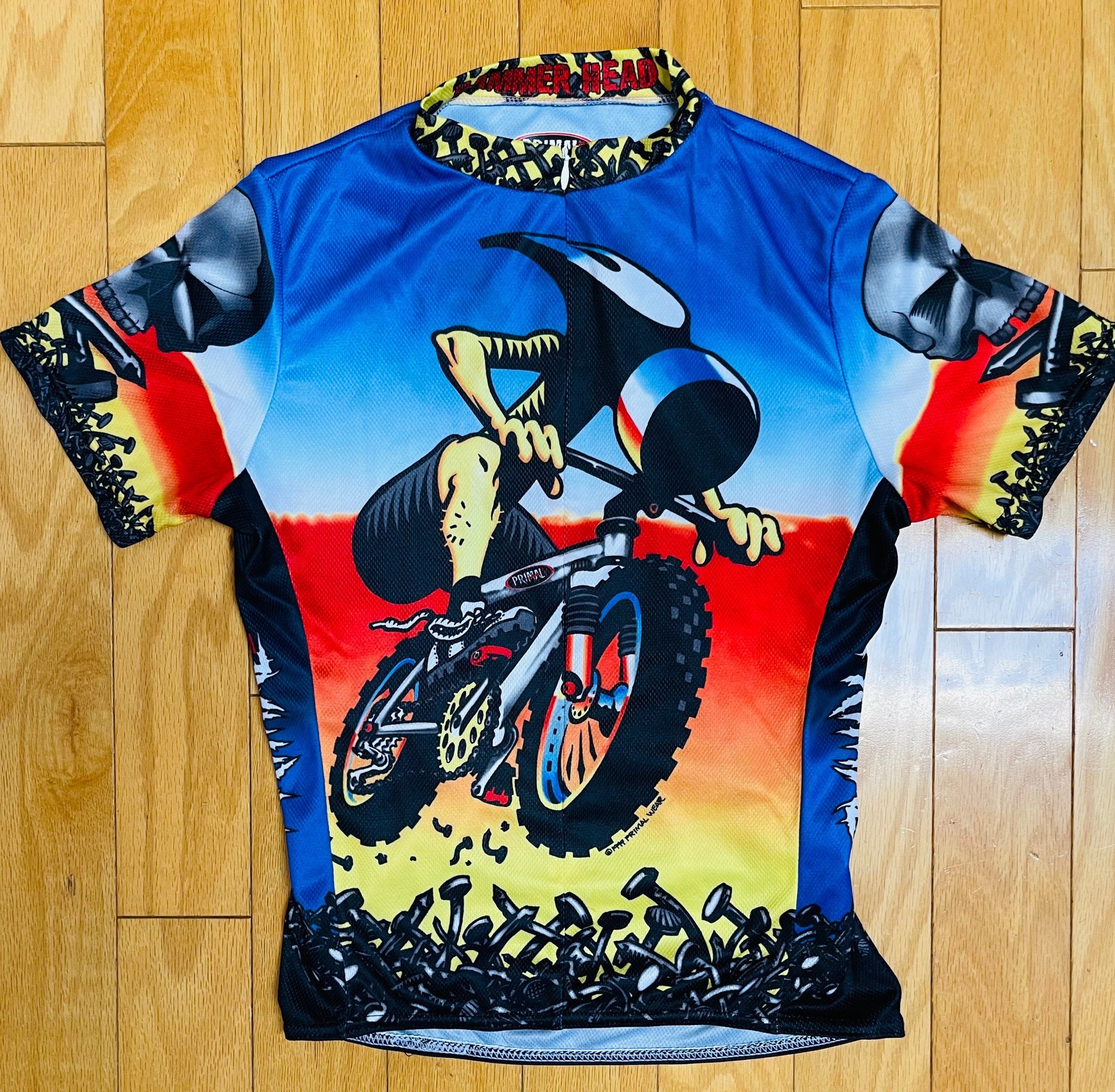 Primal Bike Jersey - Etsy