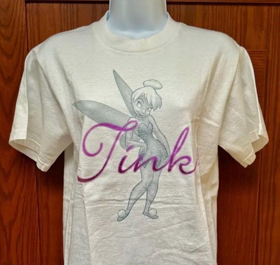 vintage Disney Tシャツ Tinkerbell Vintage 90's Tinker Bell Tinkerbell Fairy Walt Disney World