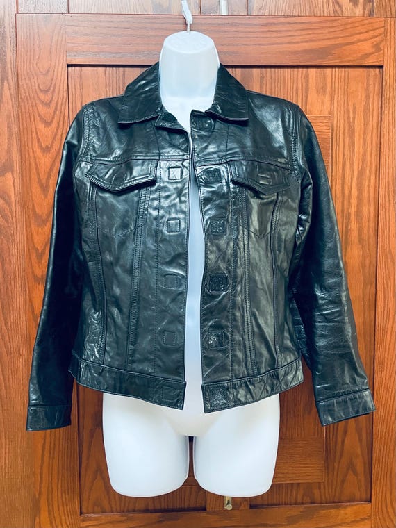 Vintage gap leather jacket - Gem Vintage gap leather jacket - Gem