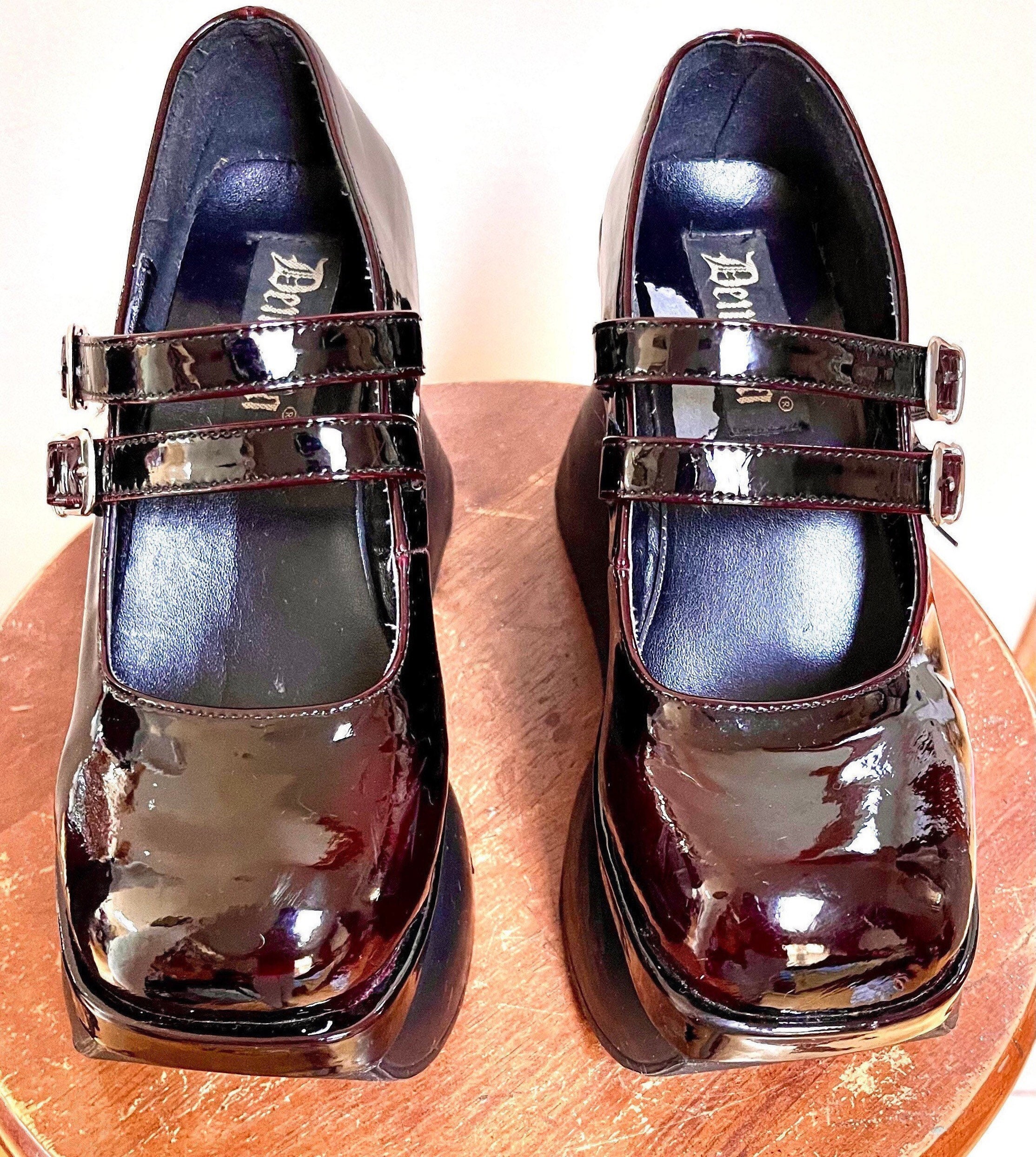 Mary Jane Shiny Demonias Gothika-09 Mary Jane Heels • Immoral Fashion