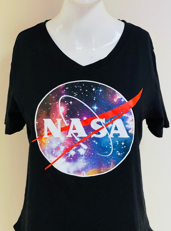 1990s NASA Big Logo T-shirt Vintage Official NASA 