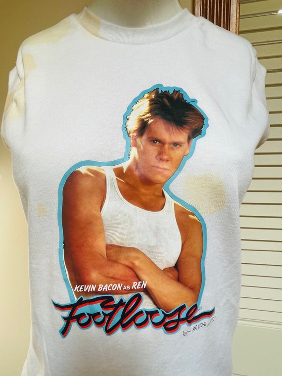 RARE 80s Vintage FOOTLOOSE Kevin Bacon Movie Prom… - image 3