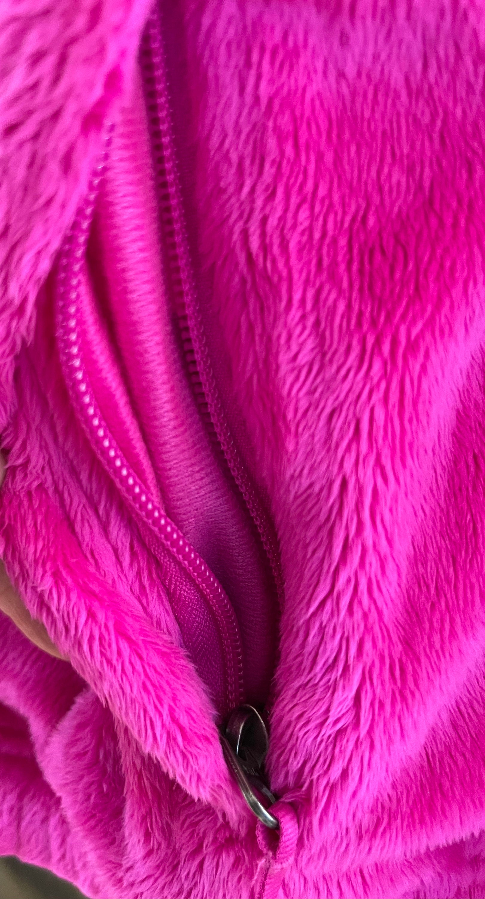 1990s North Face Hot Pink Fuzzy Polar Fleece Jacket Soft & Etsy