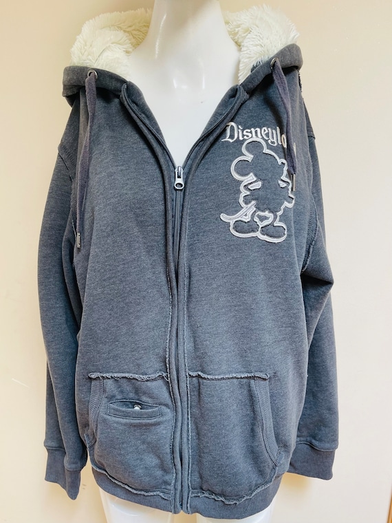 XL Disney Parks 55th Anniversary Hoodie Hooded Jacket Cream