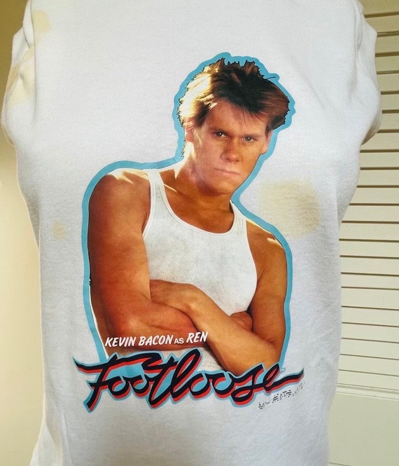 RARE 80s Vintage FOOTLOOSE Kevin Bacon Movie Prom… - image 1