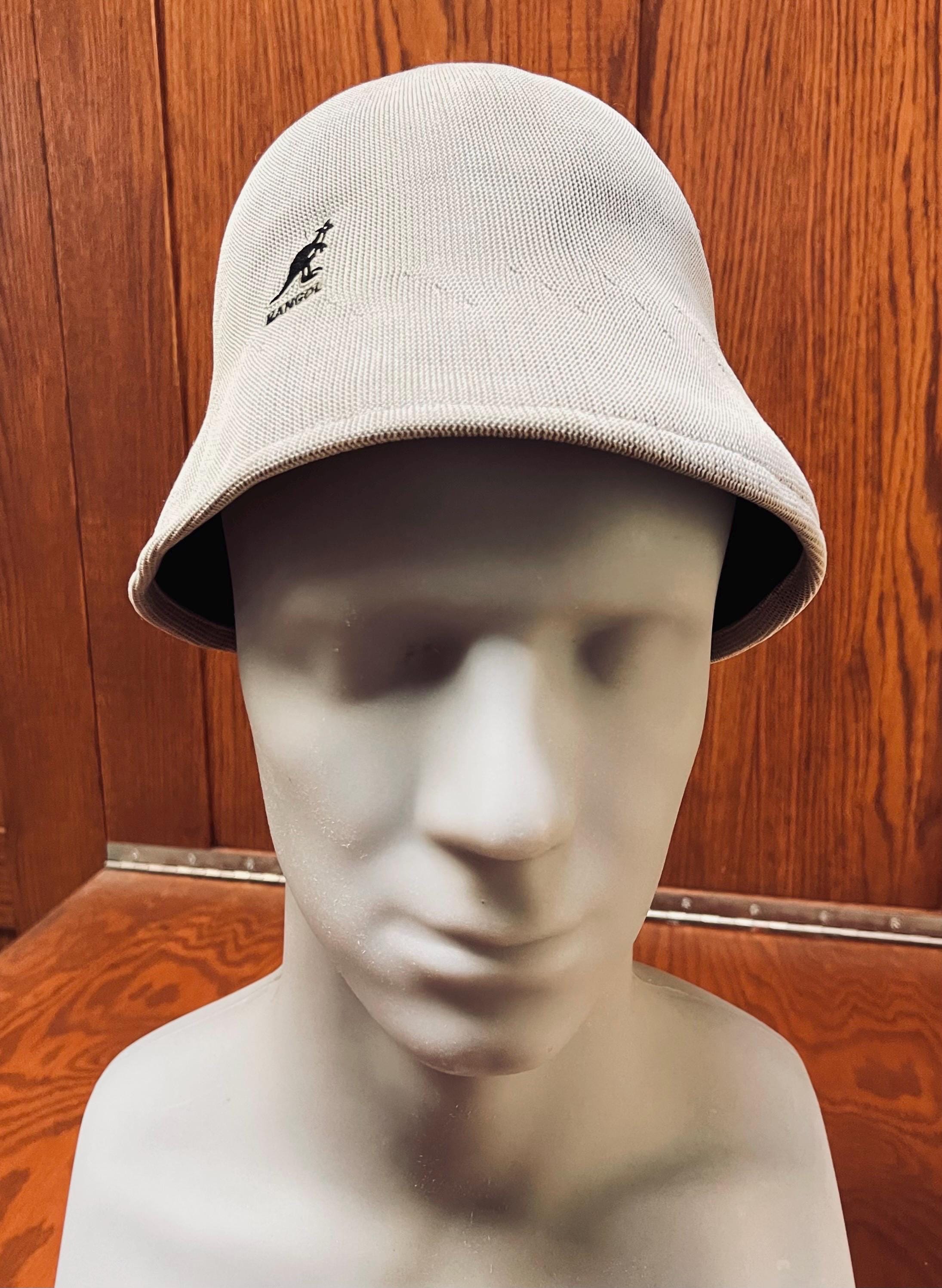 帽子 [0] Caciula Kangol Medieval Nostalgia RARE FIND 80s Kangol Reversible Black & Silver Grey Soft