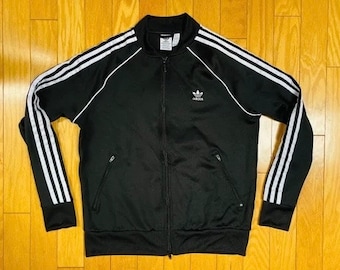 adidas Remake White × Black Track Jacket adidas | Jackets & Coats | New Adidas Track Jacket Full Zip