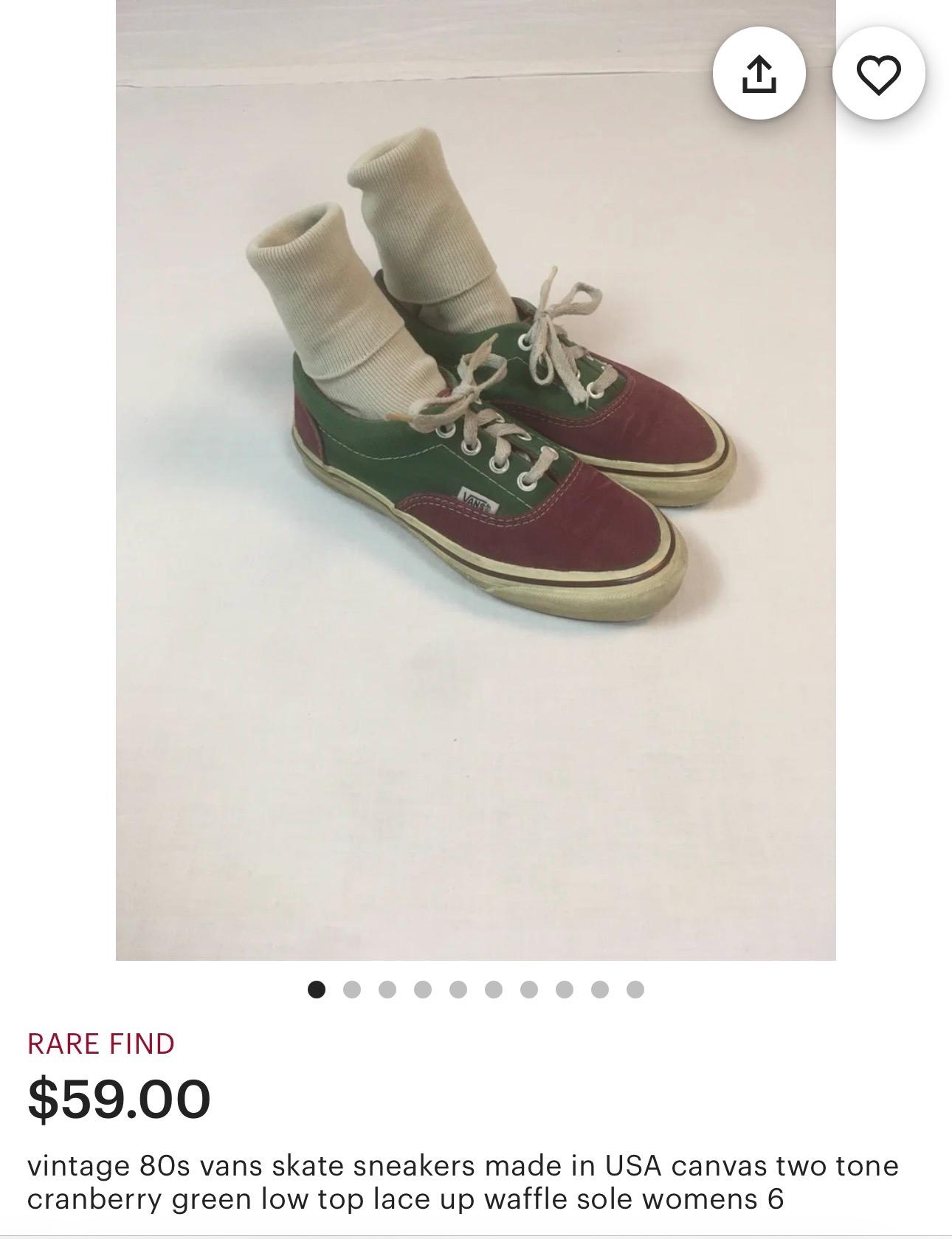 VANS 1990s off the Wall Era Color Block Adult Skater Tie Sneakers 
