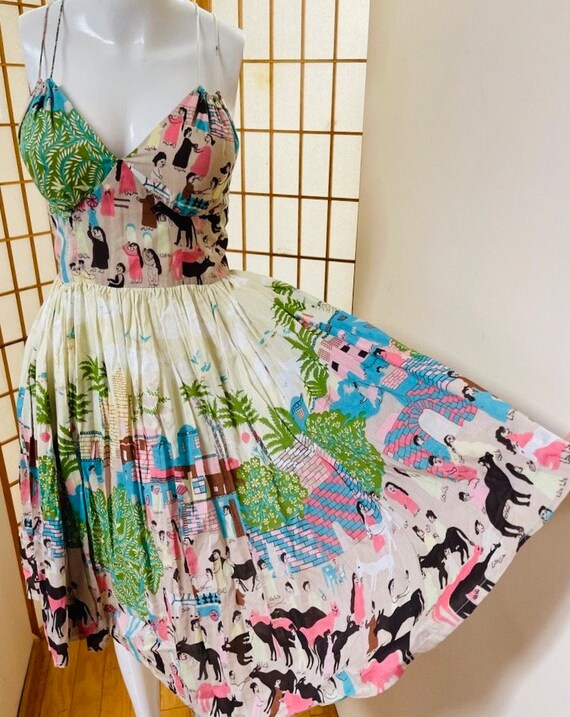 Y2K Tracy Reese plenty Label Party Dress Sun Dress Gorgeous Print Strappy  Pleated Skirt Charming Princess Pretty Girly Ladylike - Etsy