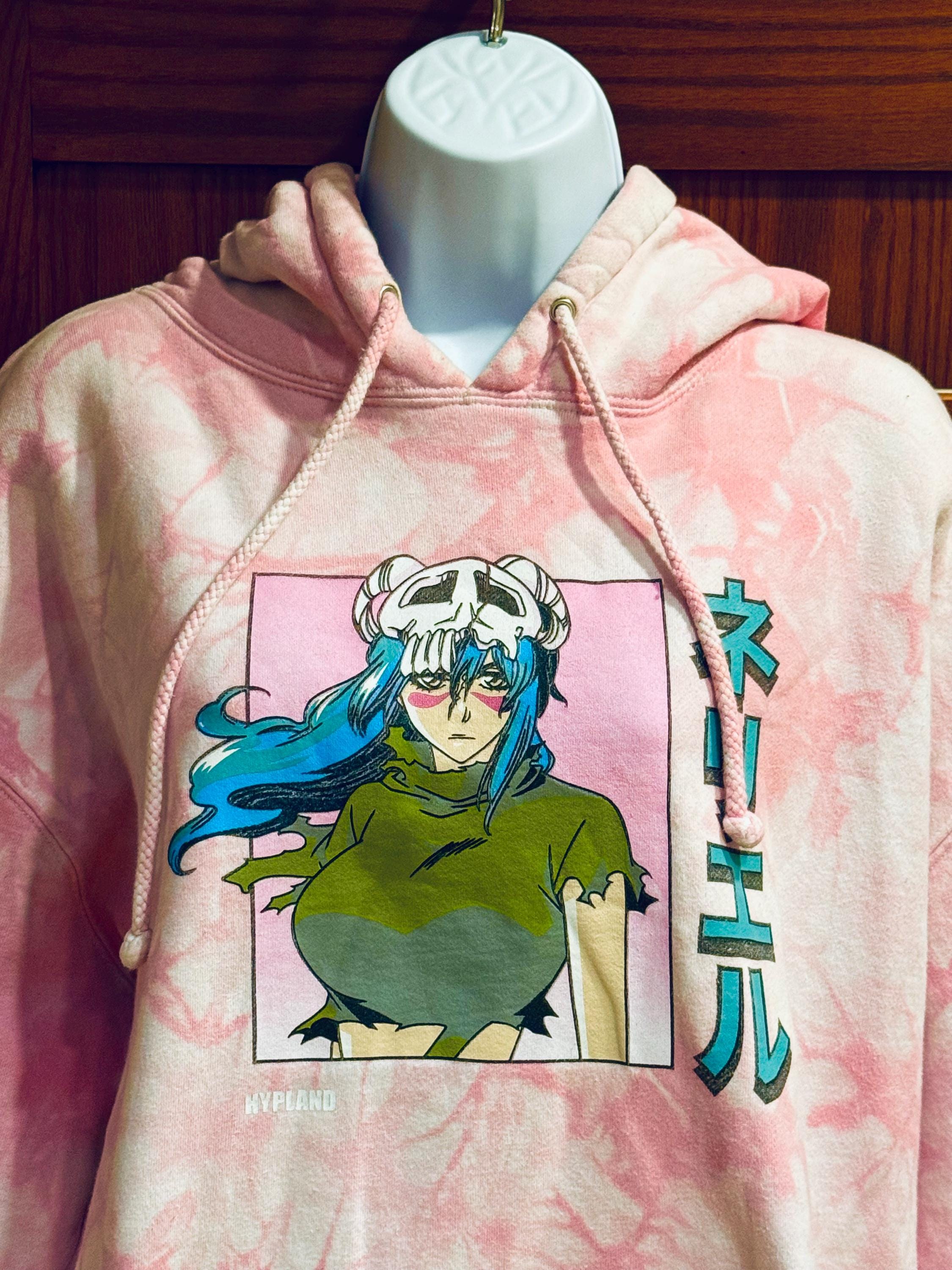 Size XL Hypland Nelliel Bleach Hoodie Pink White Tie dye Creamsicle Colors Thick Weight Soft Warm Size XL Etsy