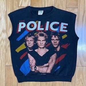 80’s vintage THE POLICE tee 1983 Tシャツ The Police North American Tour 1983 - New Vintage Band T