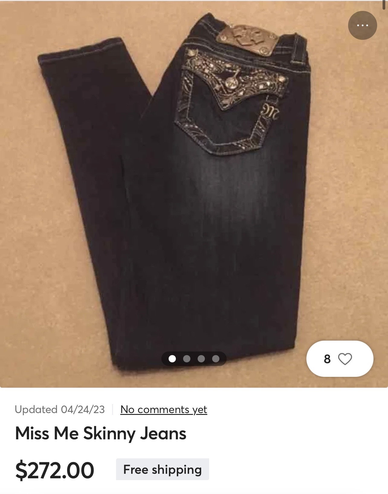 【美品】MISS MEブーツカットデニム：サイズ26：ブルー：刺繍：Y2K Miss Me ブーツカットデニム 26 - メルカリ